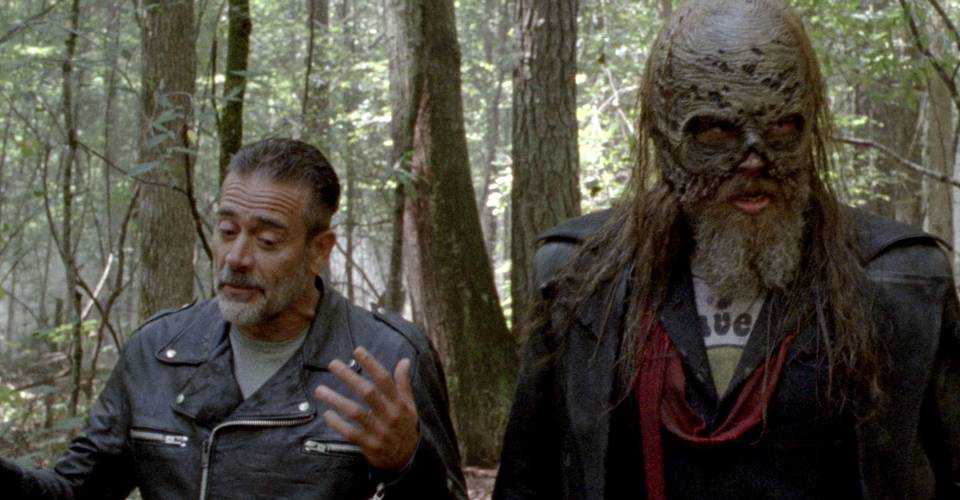 EXCLUSIVE Negan Bonds with The Whisperers Beta in Walking Dead Clip EXCLUSIVE Negan Bonds with The Whisperers Beta in Walking Dead Clip